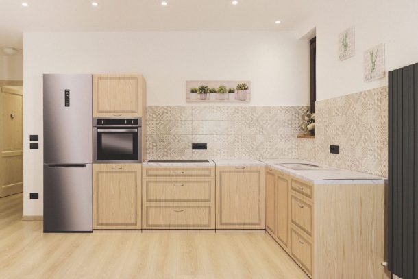 cucina in cartone