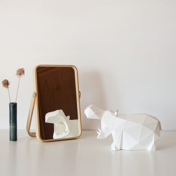 Owl paperlamp, le lampade in carta origami a forma di animale