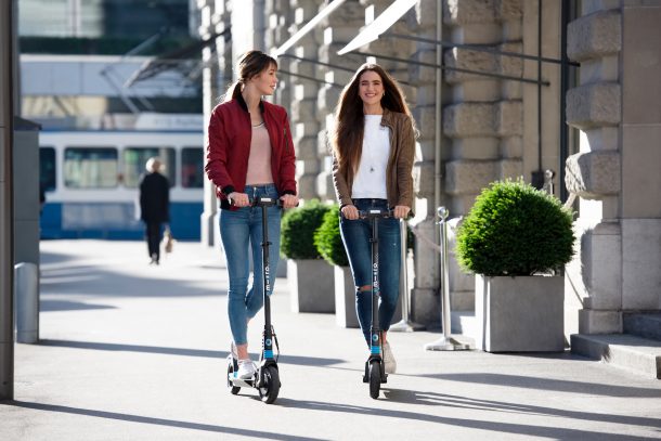 Il monopattino Micro Merlin