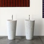 Il lavabo Plissé di Paolo Ulian per antoniolupi