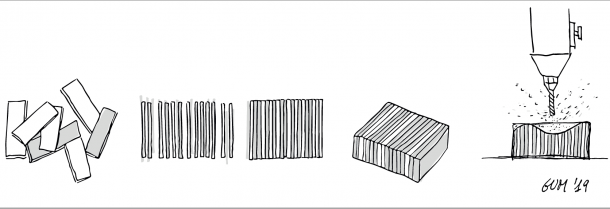 I Gessati di antoniolupi. Design, Gum design