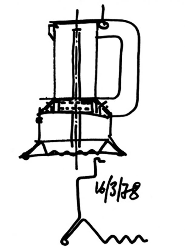 La caffettiera 9090 di Richard Sapper per Alessi
