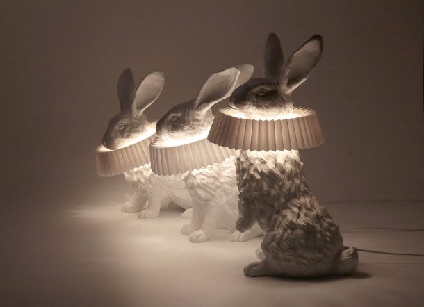 La Rabbit Lamp di Haoshi