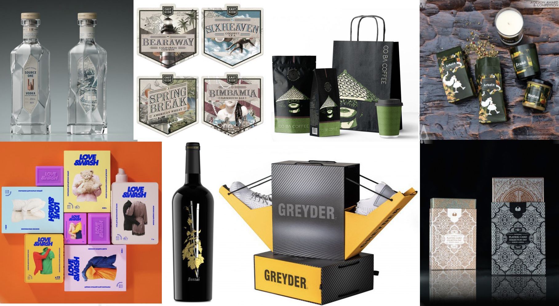 I migliori progetti di packaging design del A’ Design Award | Design Street