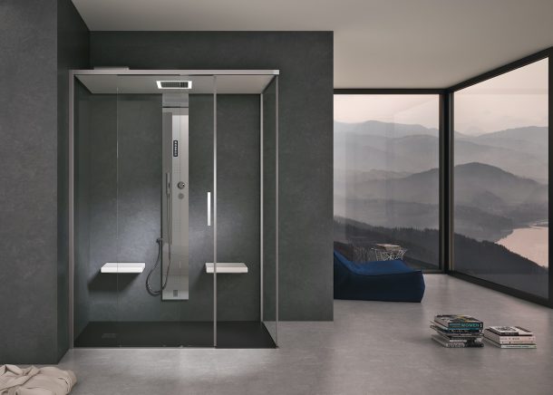 La linea arredo bagno Gemini