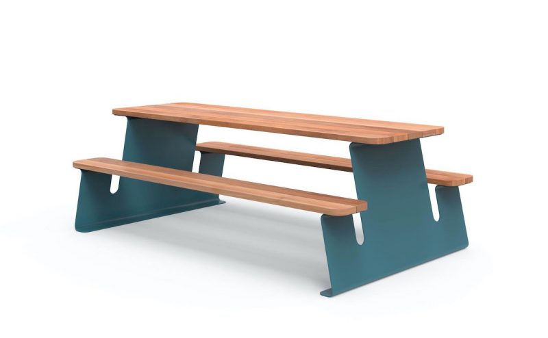 tavolo da picnic Wave di Meneghello-Paolelli Associati per City Design