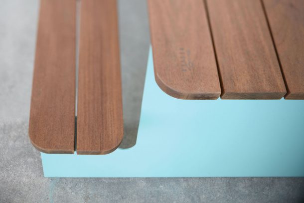 tavolo da picnic Wave di Meneghello-Paolelli Associati per City Design