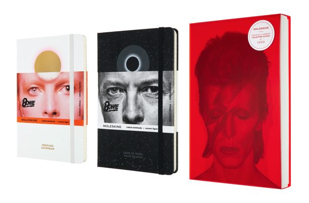 Il taccuino Moleskine in limited edition di David Bowie