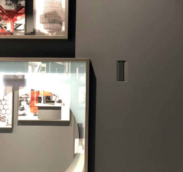 Il micro amplificatore LYZARD di K-array nello stand antoniolupi