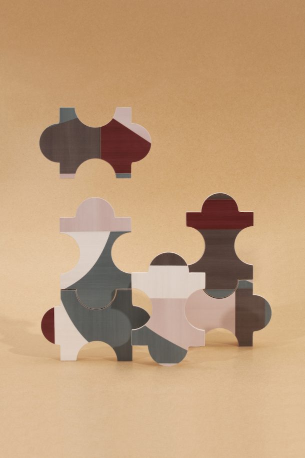 Piastrella Triennale di Gio Ponti per Marazzi del 1960