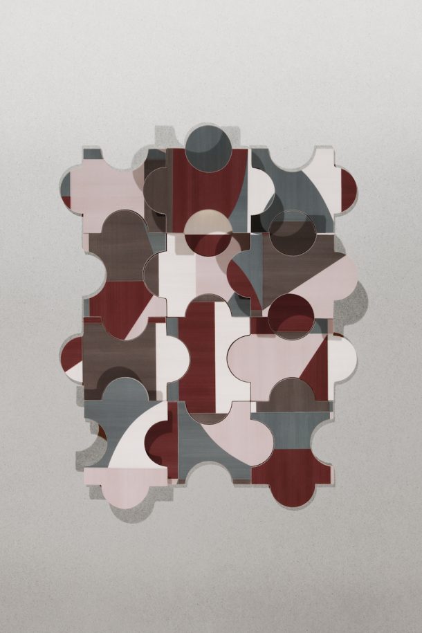 Piastrella Triennale di Gio Ponti per Marazzi del 1960