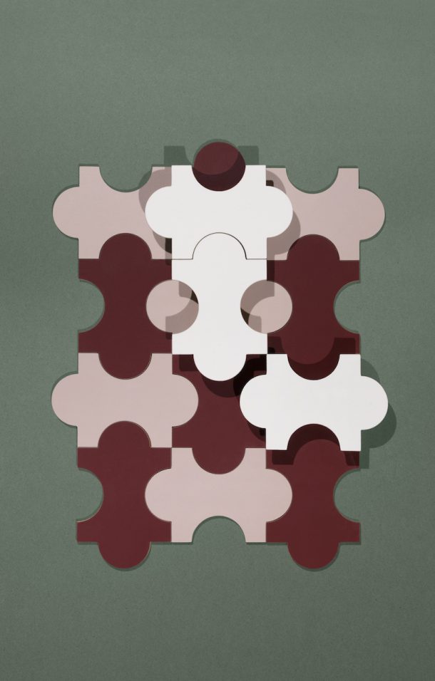 Piastrella Triennale di Gio Ponti per Marazzi del 1960