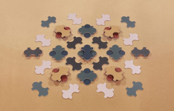 Piastrella Triennale di Gio Ponti per Marazzi del 1960