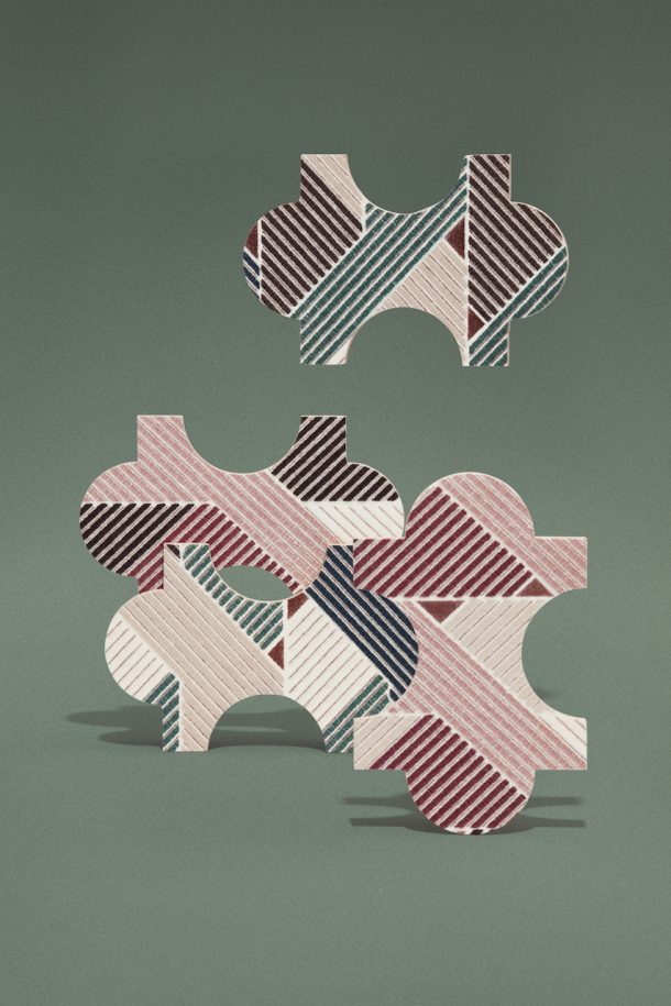 Piastrella Triennale di Gio Ponti per Marazzi del 1960