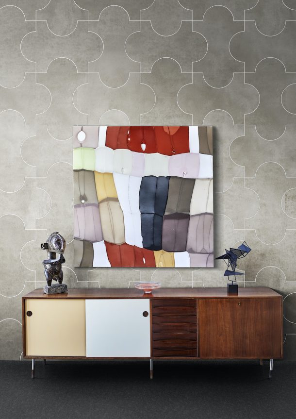 Piastrella Triennale di Gio Ponti per Marazzi del 1960