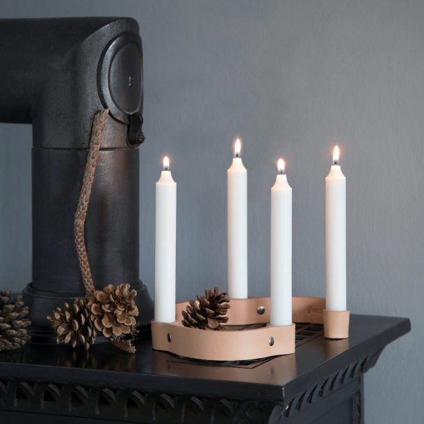 20 Portacandele A Forma Di Albero Di Natale In Metallo Dorato: Clip Per Candele Vintage Con Antigoccia – Regolabili Per Candele 10-15mm