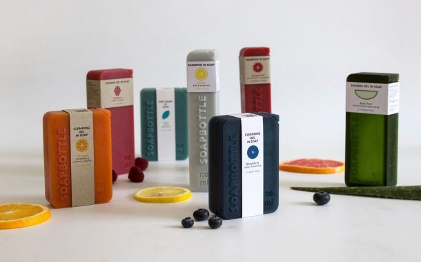 Soapbottle, la bottiglia di sapone che si biodegradabili