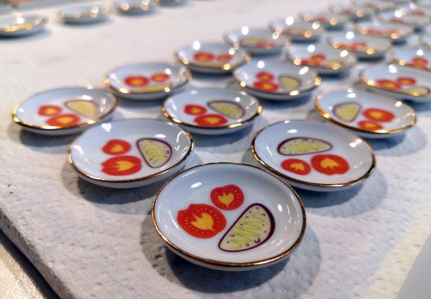 Porcellane della collezione MICROTIPICI