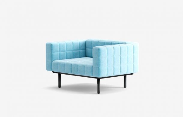 Divano Voxel sofa dello studio BIG