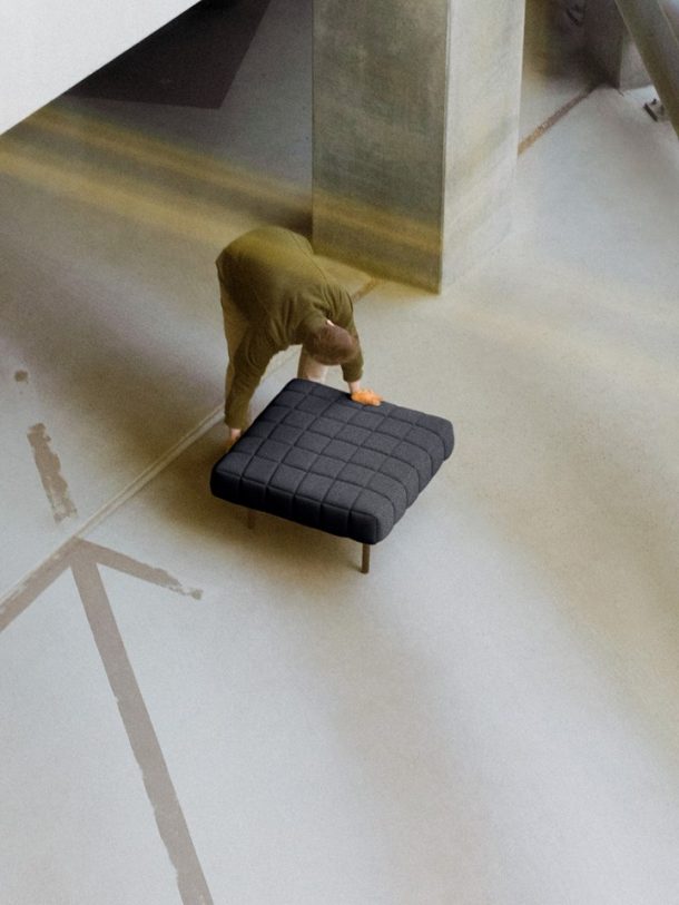 Divano Voxel sofa dello studio BIG