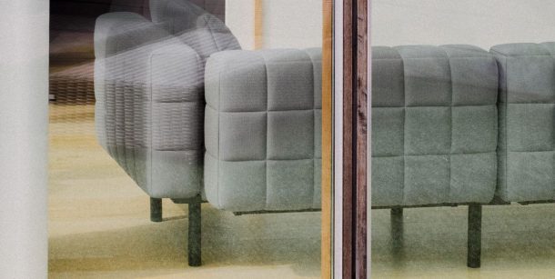 Divano Voxel sofa dello studio BIG