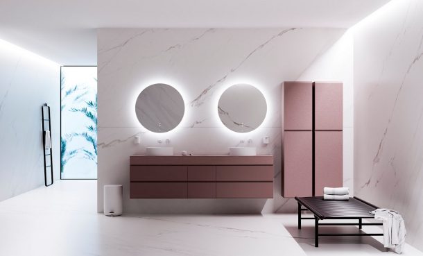 arredi bagno colorati