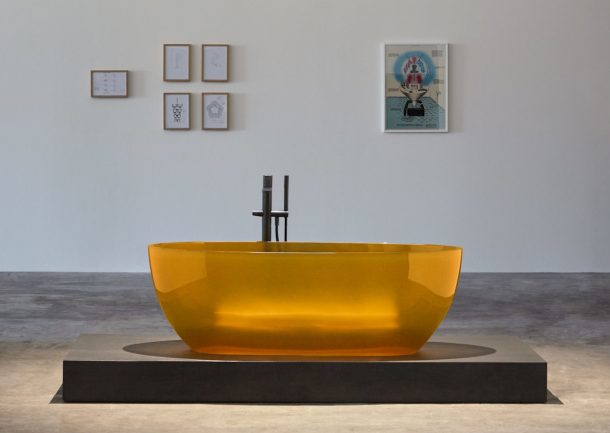 Vasca Reflex in Cristalmood di antoniolupi