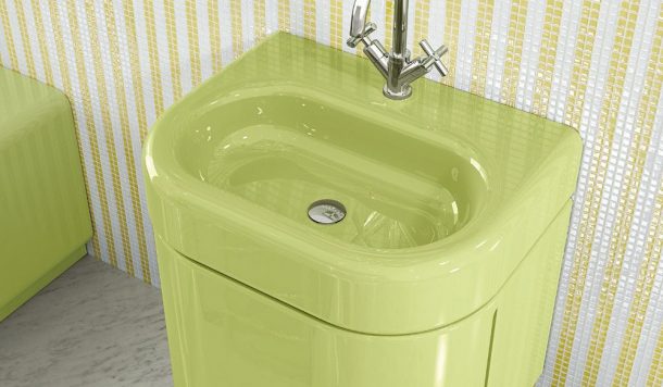 arredo bagno colorato