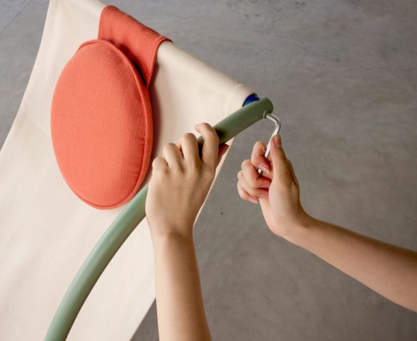 poltroncine in stile memphis