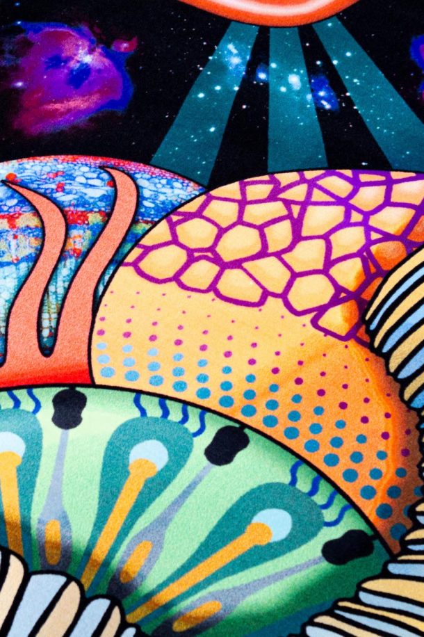 Space Escape di Elena Salmistraro per Mooi Carpet