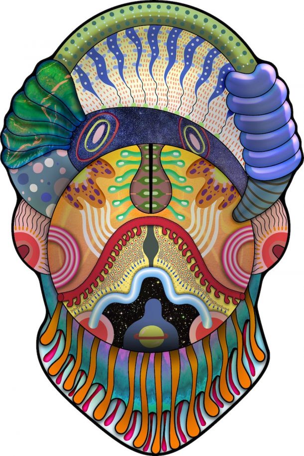 Space Escape di Elena Salmistraro per Mooi Carpet