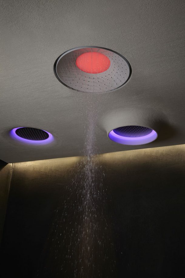 soffioni doccia a scomparsa totale di antoniolupi