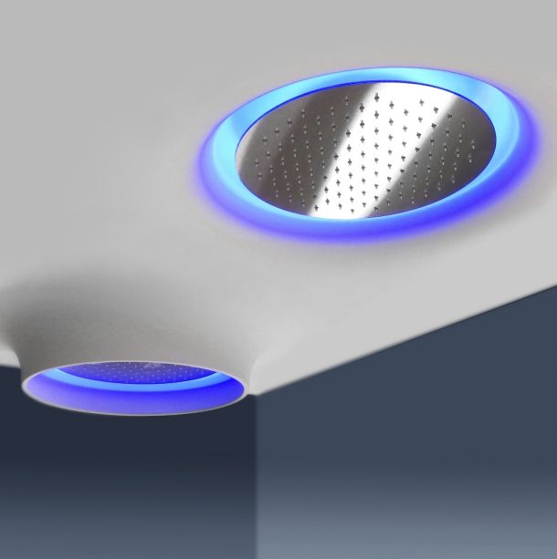 soffioni doccia a scomparsa totale di antoniolupi