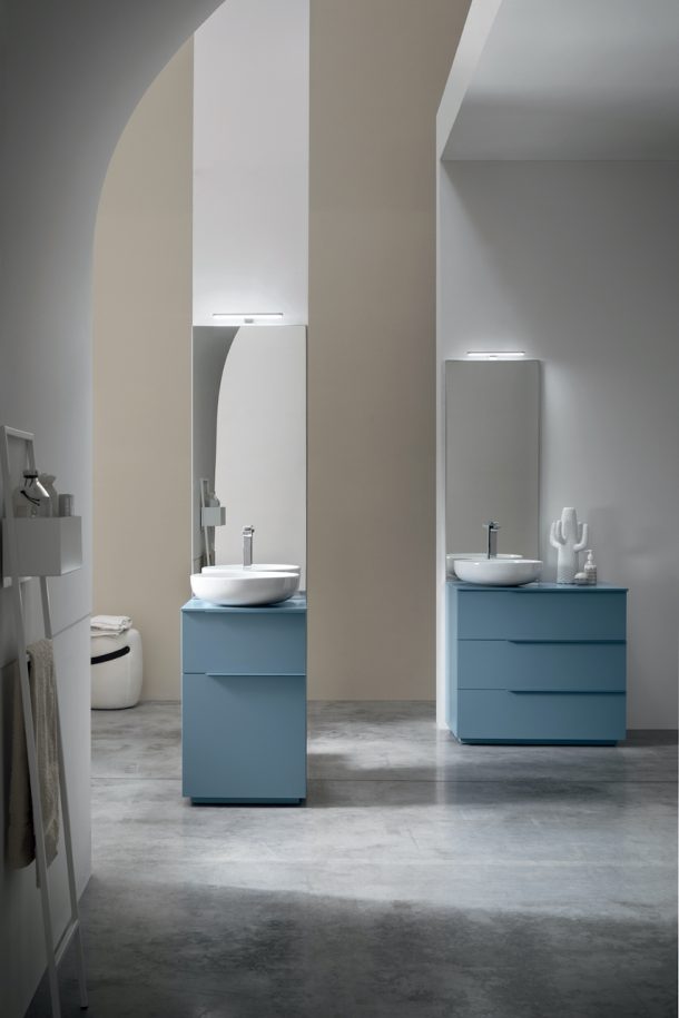 Sistema arredo bagno Pollock di Arcom