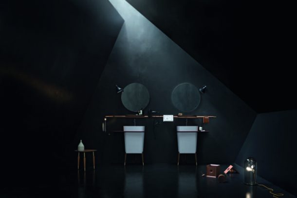 Doppio Lavabo Free Cerasa