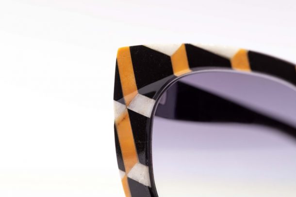 occhiali in marmo Budri