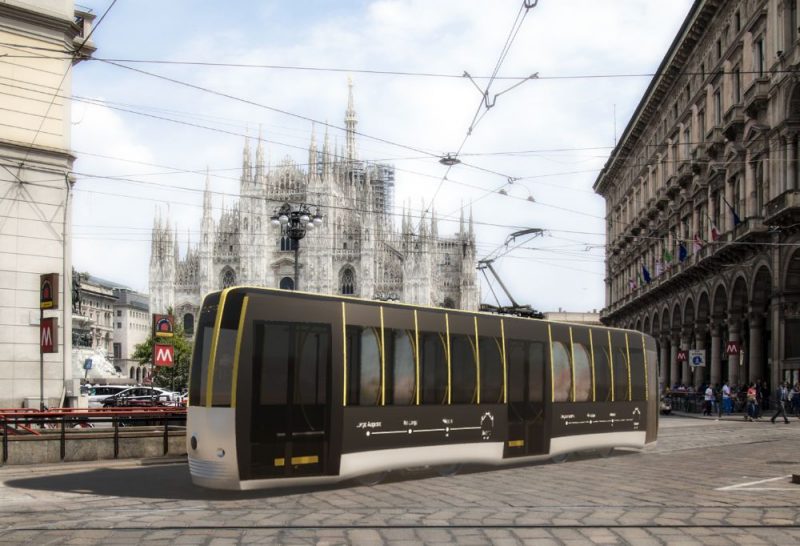 Passerella, concept tram Arturo Tedeschi