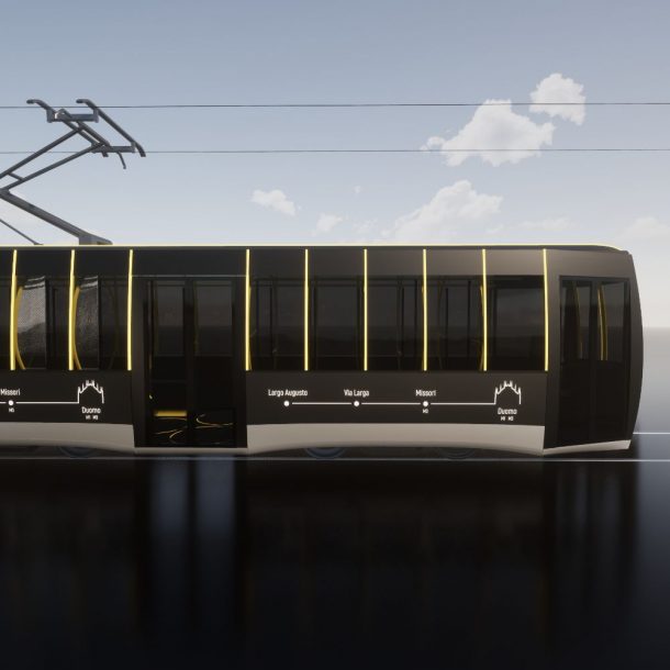 Passerella, concept tram Arturo Tedeschi