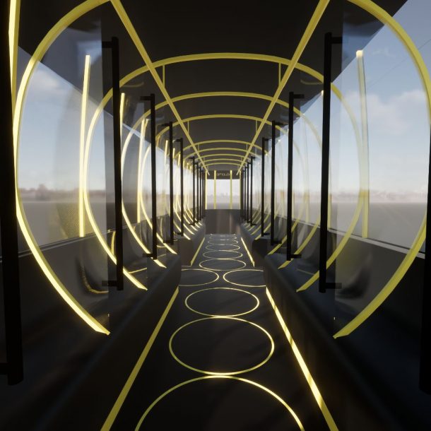 Passerella, concept tram Arturo Tedeschi