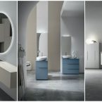 Sistema arredo bagno Pollock di Arcom