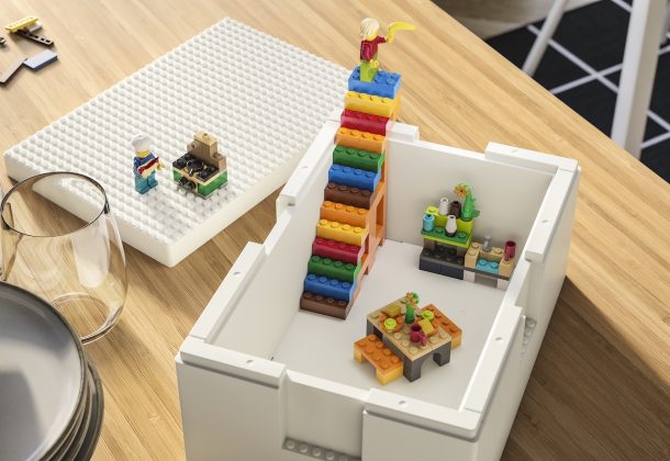 Il nuovo Bygglek box di Lego e Ikea