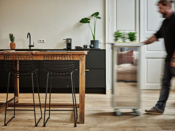 Bordbar, il trolley di bordo usato sugli aerei