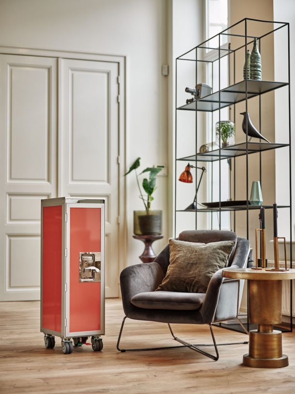 Bordbar, il trolley di bordo usato sugli aerei