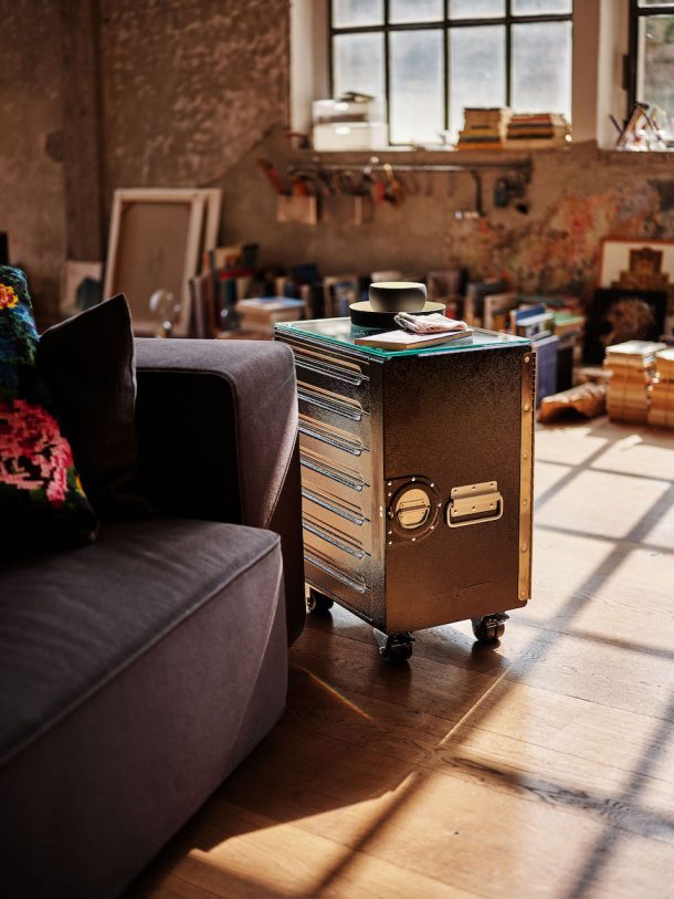 Bordbar, il trolley di bordo usato sugli aerei