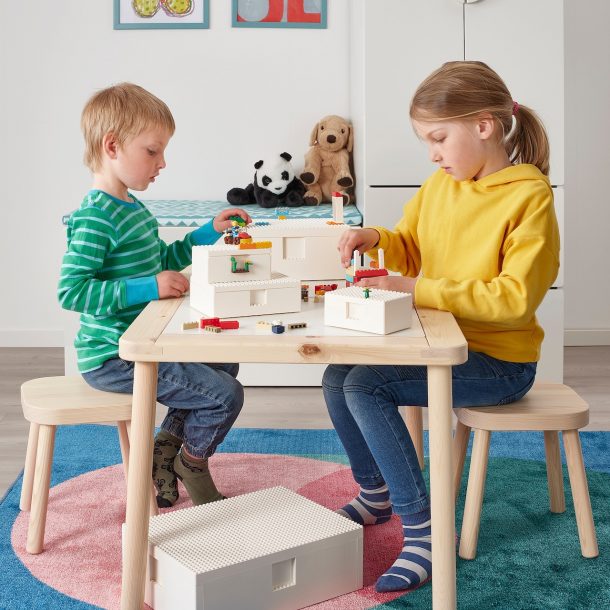 Il nuovo Bygglek box di Lego e Ikea