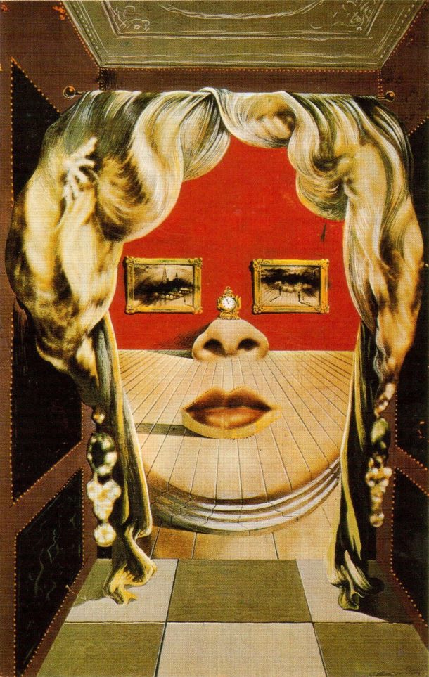 Mae West, ispiratrice del divano Bocca di Gufram