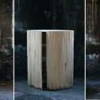 Melt: l'armadio in legno creato dal designer finlandese Antrei Hartikainen