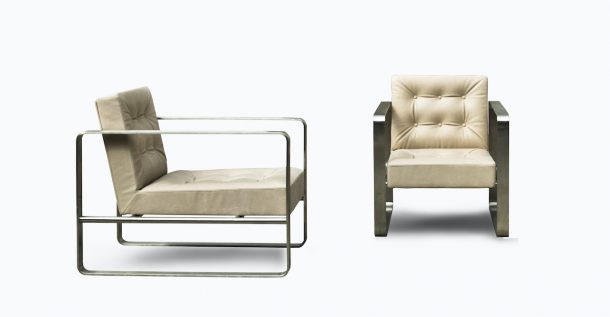 Divano e poltrona Serie T33 di Franco Albini (1933)