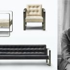 Divano e poltrona Serie T33 di Franco Albini (1933)