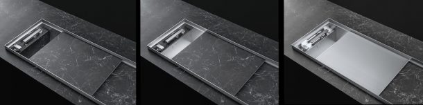 Mizu e Kasai i nuovi lavelli e piani cottura di Barazza.